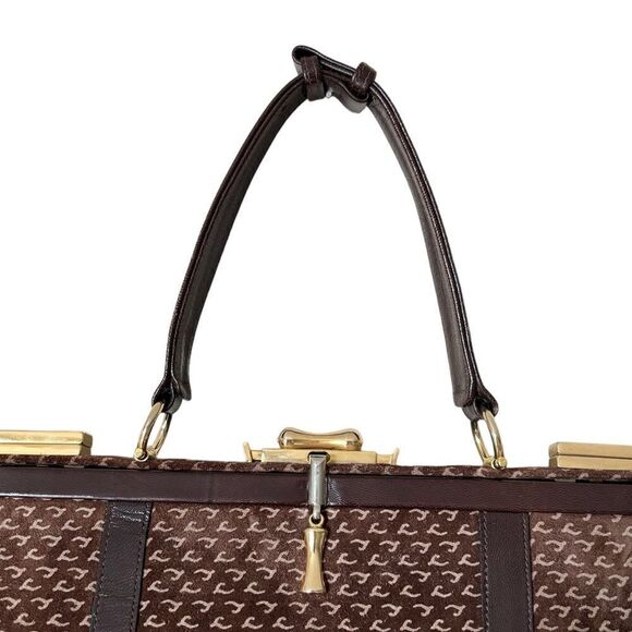 Lexiapel Vintage Tote Bag ERCOLE D’ORO OSCAR INTERNAZIONALE in Brown - Picture 9 of 14